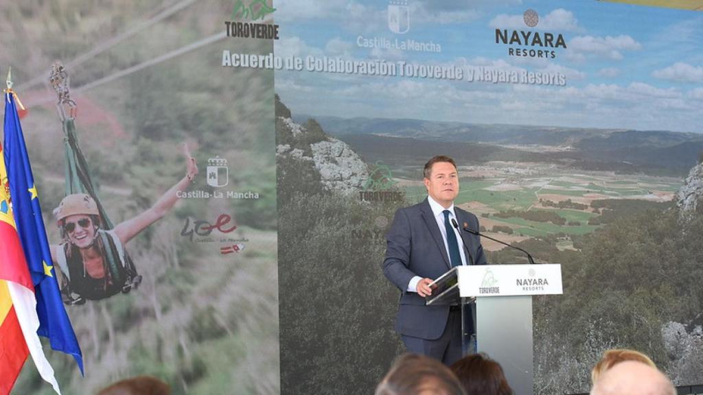 Emiliano García-Page, presidente de la Junta de Comunidades de Castilla-La Mancha.