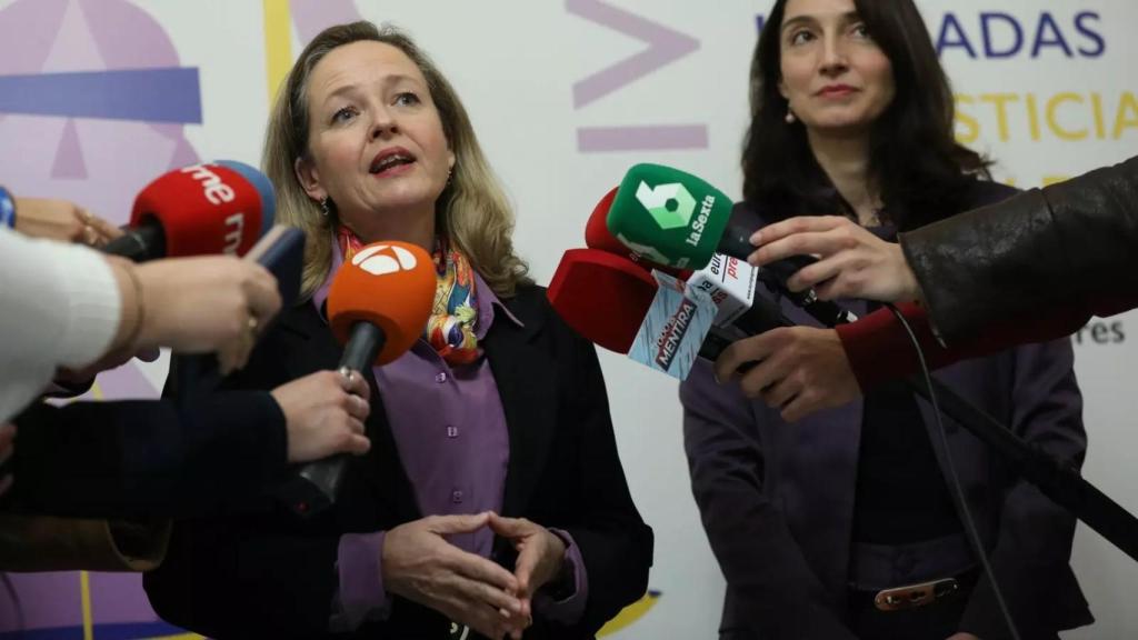 La vicepresidenta Nadia Calviño y la ministra de Justicia, Pilar Llop, abanderadas del proyecto.