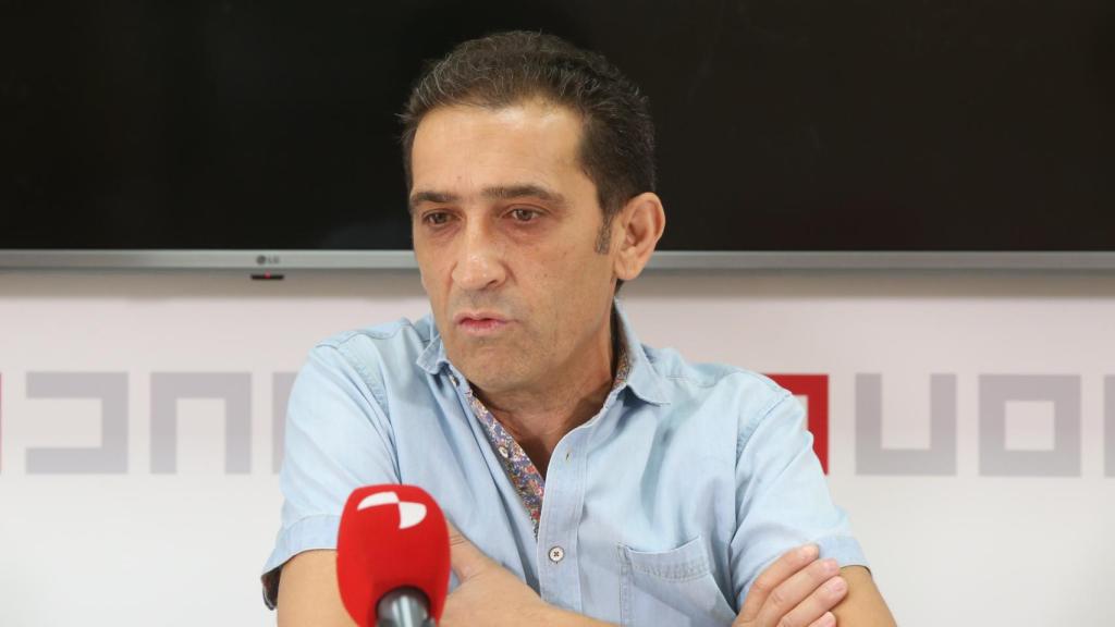 El secretario general de CCOO en Castilla y León, Vicente Andrés