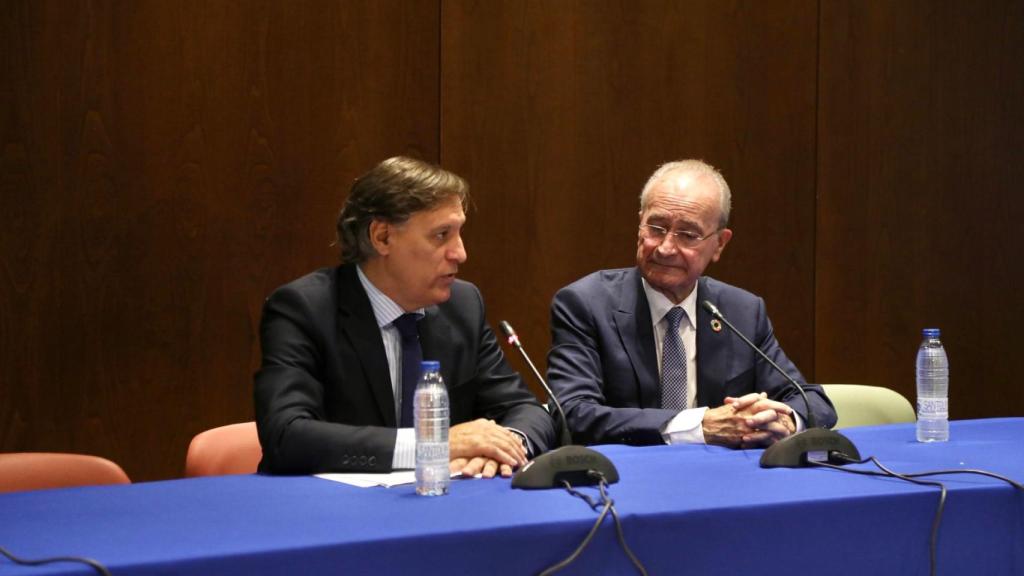 García Carbayo durante su intervención en Málaga.