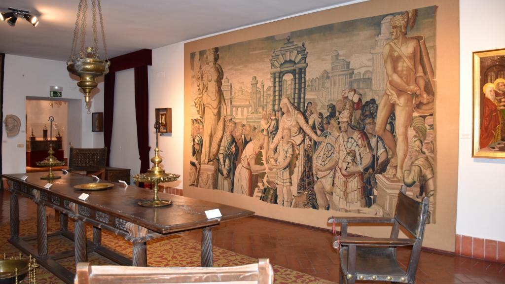 Una de las salas del Museo de Valladolid