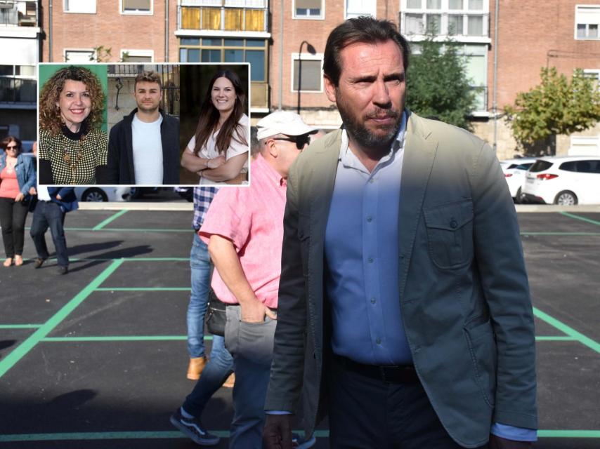 Óscar Puente y los candidatos en Laguna, Arroyo y Medina por el PSOE