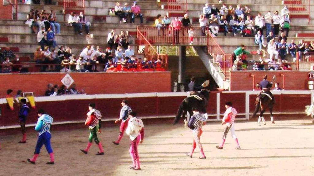 Paseíllo en el coso mojadense de la pasada temporada
