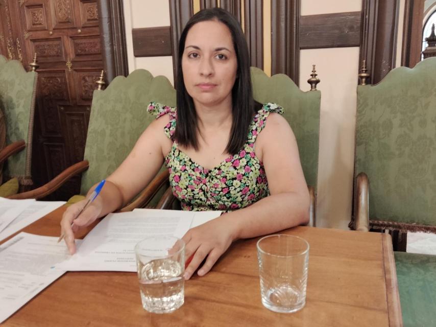 La concejala de Ciudadanos en el Ayuntamiento de Zamora Cruz Lucas.