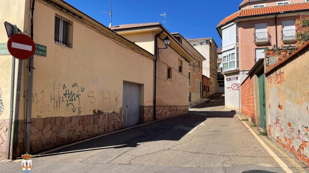 Calle Cervantes de Benavente