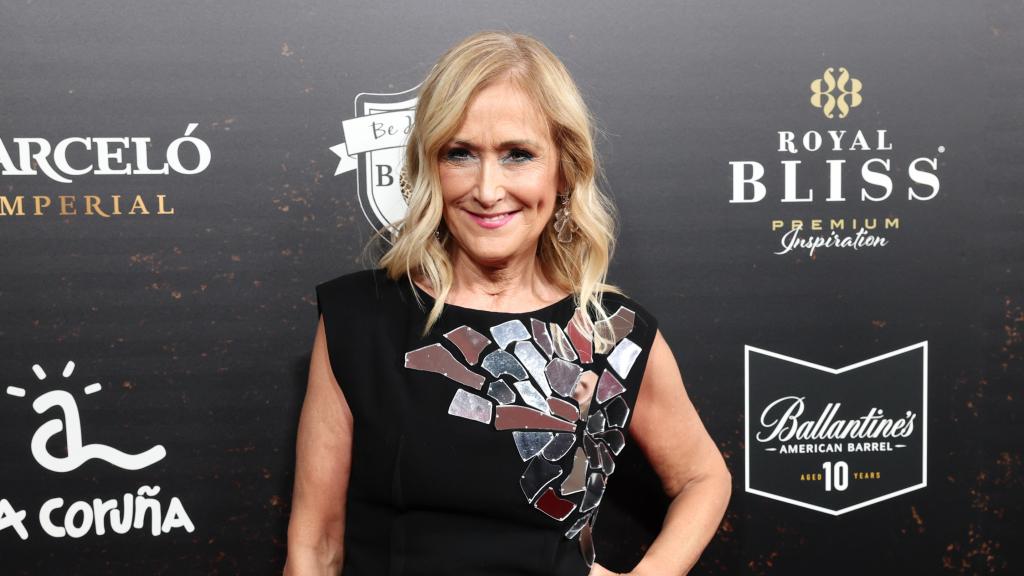 Cristina Cifuentes durante la entrega de los Premios Chicote.