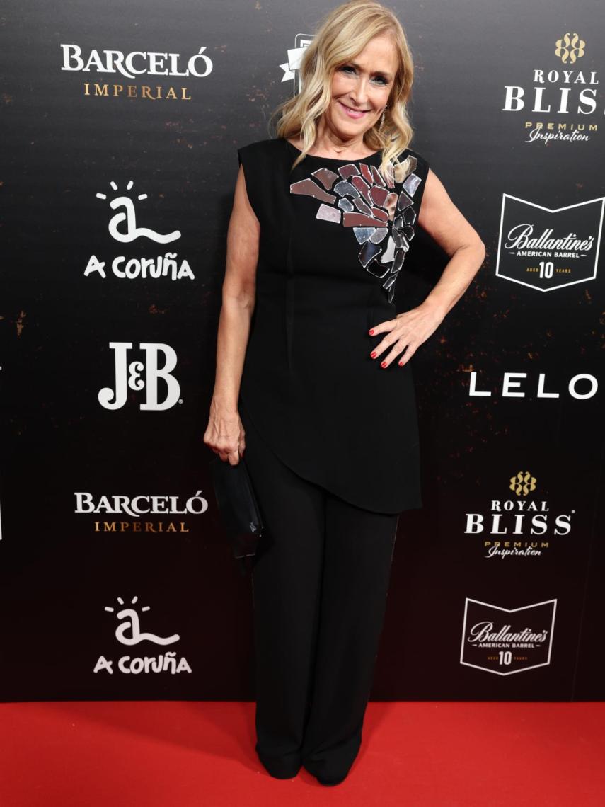 Cristina Cifuentes en los Premios Chicote 2022.