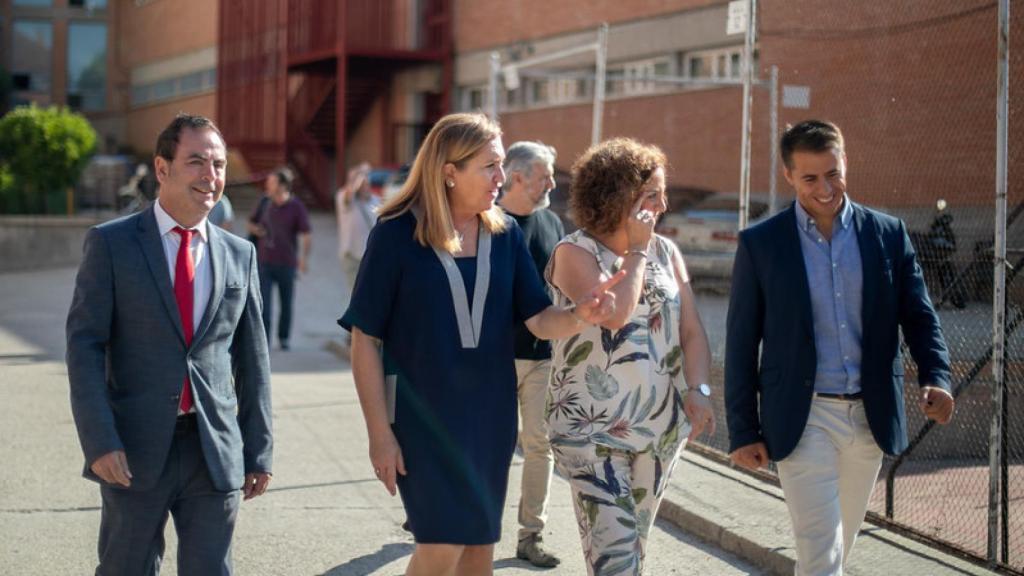 Rosa Ana Rodríguez este jueves en Toledo.