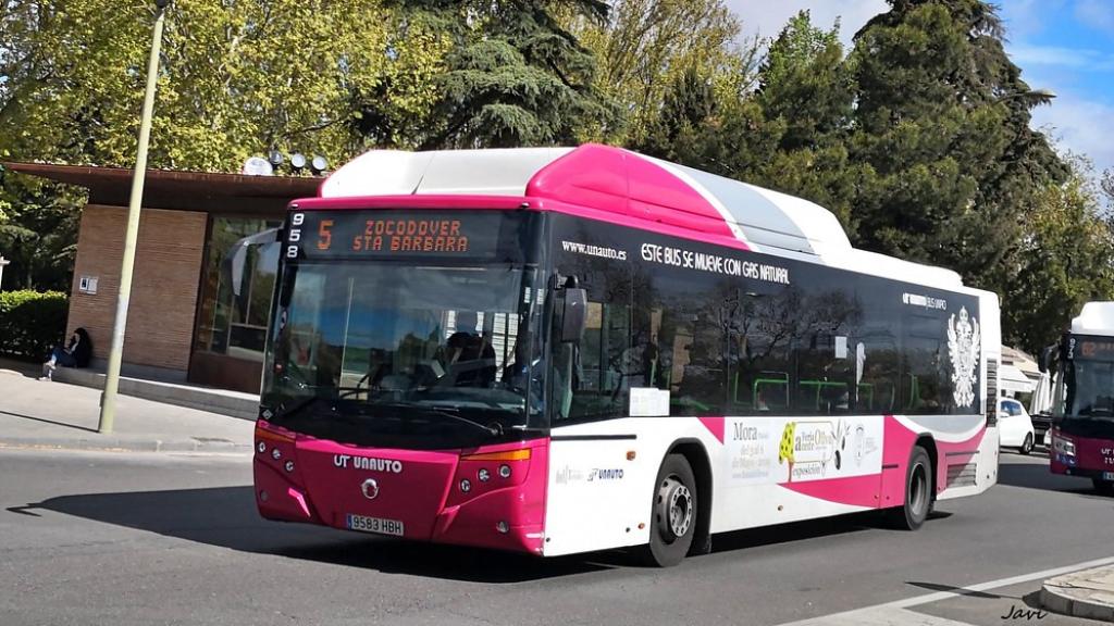 Autobús urbano de Toledo.