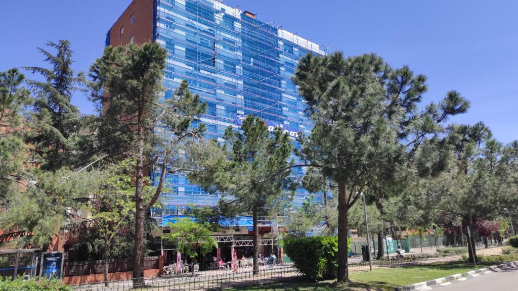 Edificio en rehabilitación.