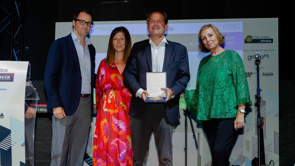 Premio Eficacia al CEO o máximo ejecutivo para Ignacio Rivera.