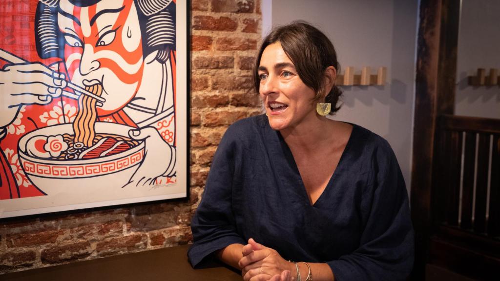 Lorena Mauri durante la entrevista para MagasIN