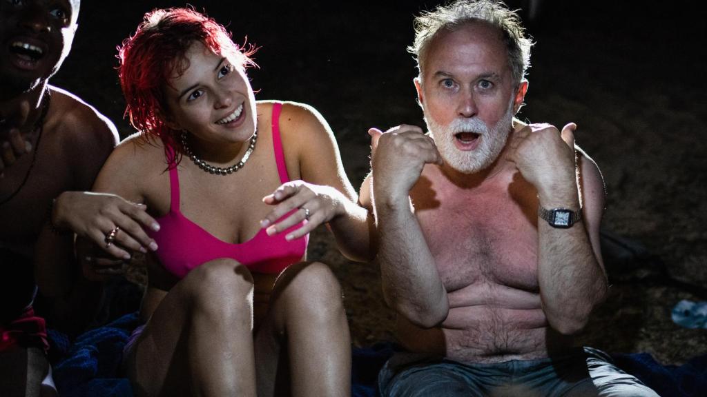 Dora Postigo y Luis Bermejo en un momento de 'Rainbow'