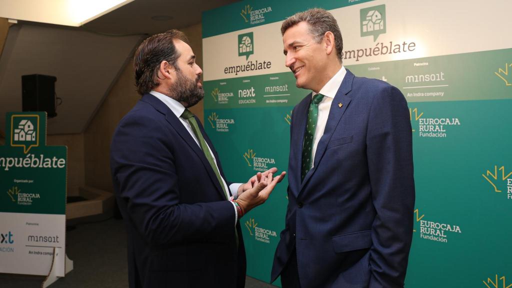 Paco Núñez y Víctor Manuel Martín. Foto: Óscar Huertas.