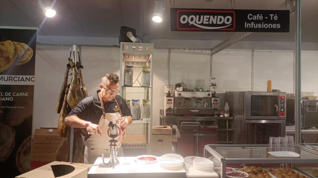 Degustación de jamón en Alicante Gastronómica.