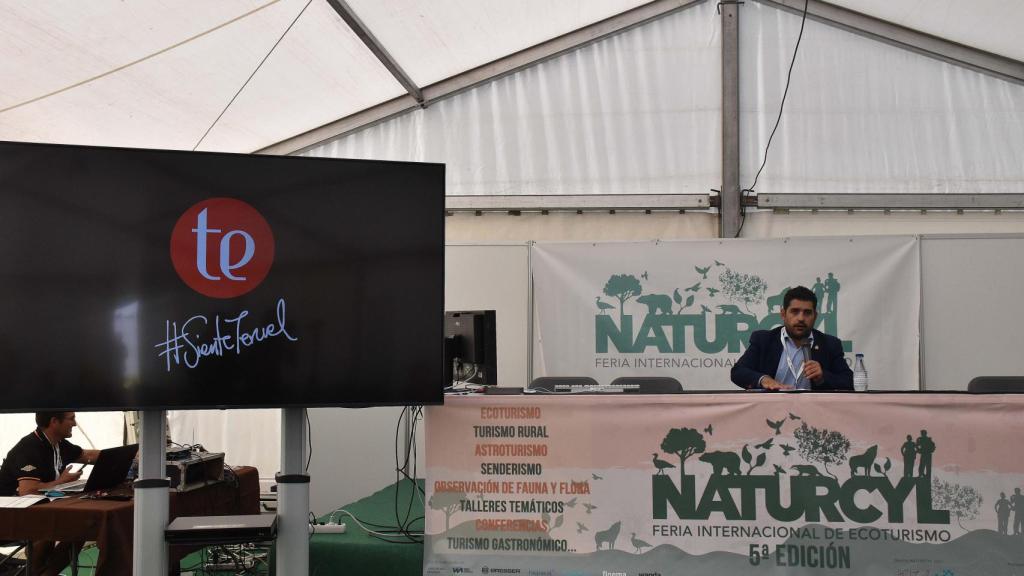 Diego Piñeiro en su presentación