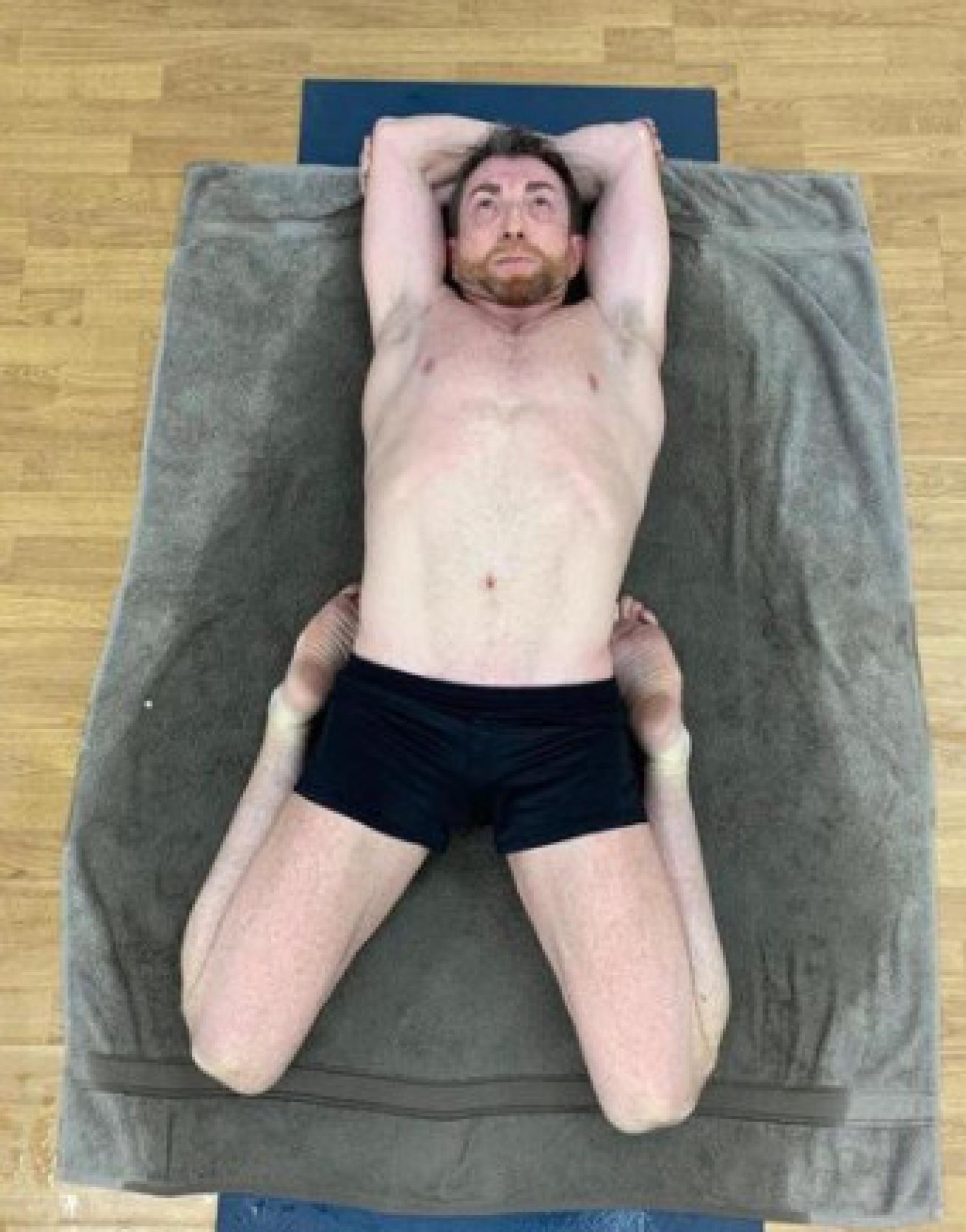 Pablo Motos durante uno de sus ejercicios.