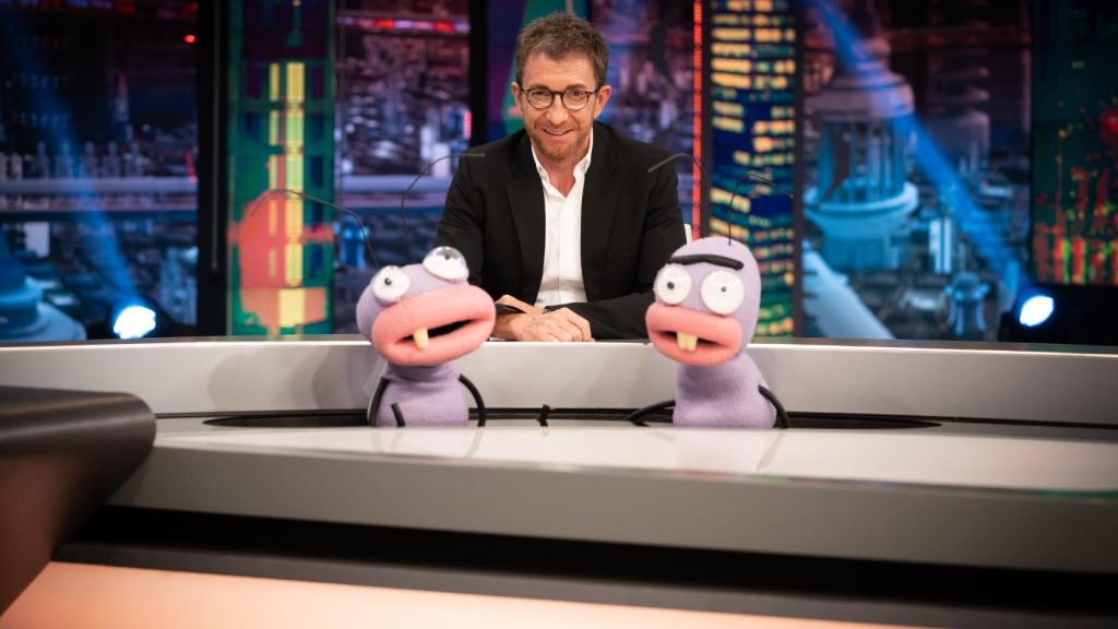 Pablo Motos junto a Trancas y Barrancas.