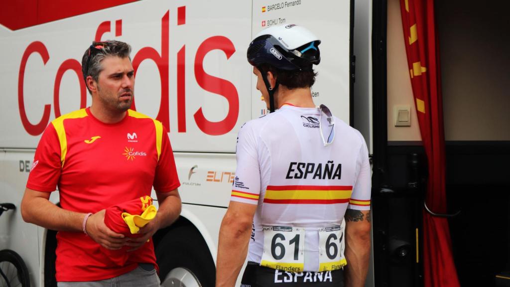 Pascual Momparler e Iván García Cortina tienen una charla