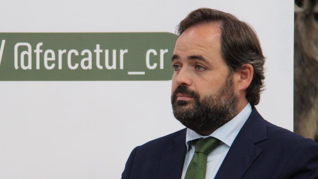 Paco Núñez en la inauguración de Fercatur en Ciudad Real. Foto: PP CLM.