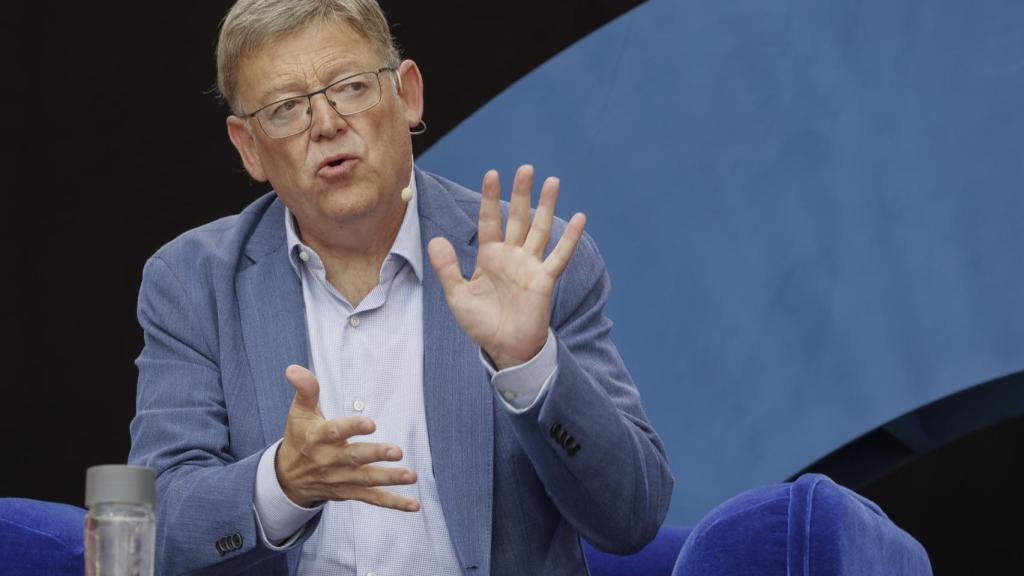 Ximo Puig este viernes en un evento en Valencia.