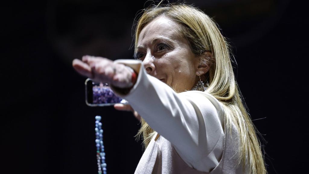 La líder de Fratelli (Hermanos de Italia), Giorgia Meloni.