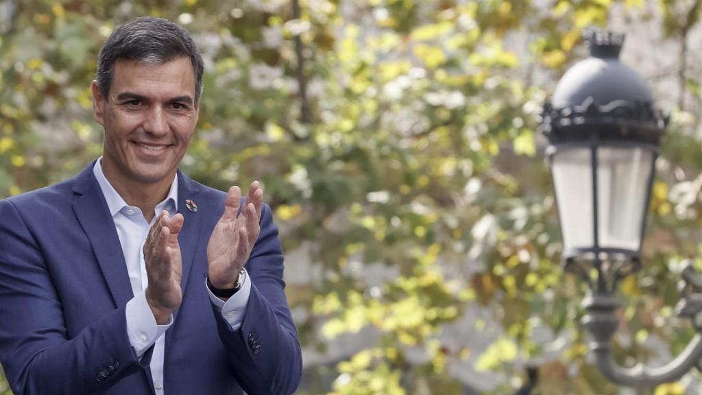 Pedro Sánchez, durante su visita a Valencia. EFE / Juan Carlos Cárdenas