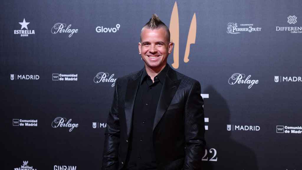 Dabiz Muñoz en una gala.