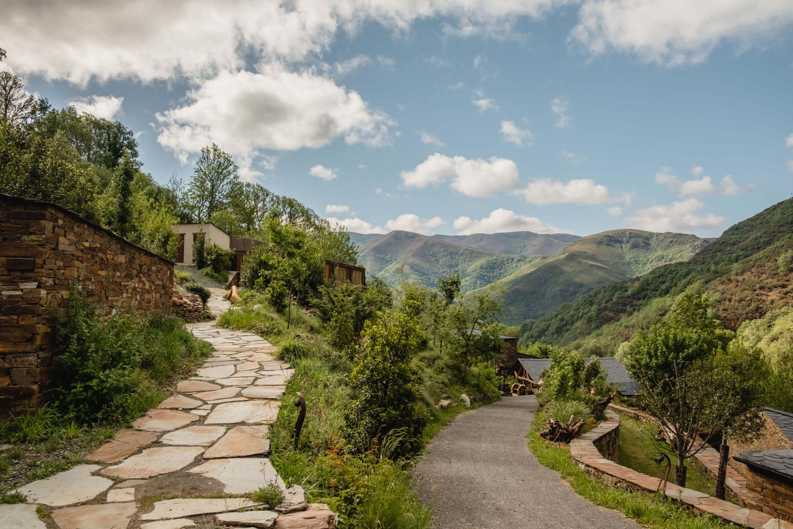 Enclave de O Mazo en O Courel  Foto (Aldea do Mazo)