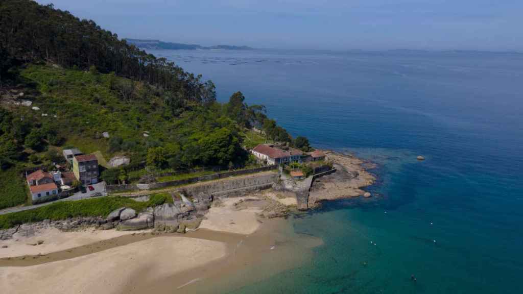 Playa de Loira, en Marín (Pontevedra).