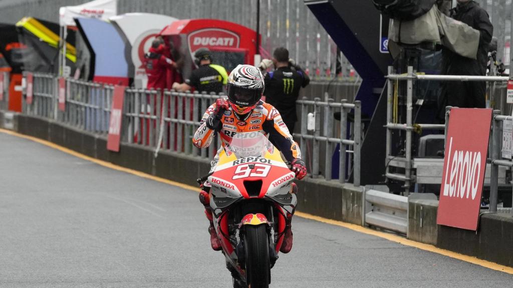 Marc Márquez en el Gran Premio de Japón de MotoGP