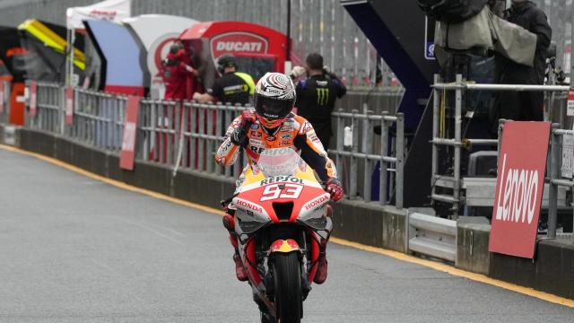 Marc Márquez en el Gran Premio de Japón de MotoGP