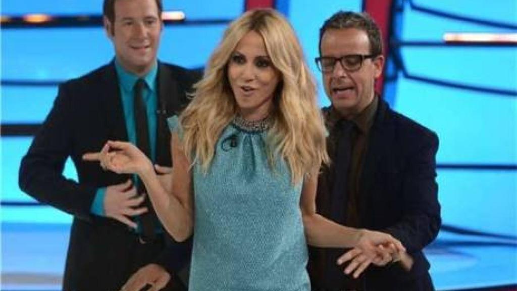 La cantante durante una gala de Tu cara me suena 3