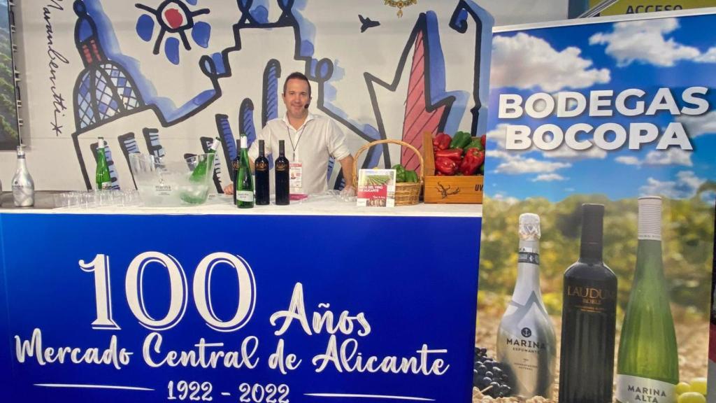 Otro de los productos alicantinos mostrados en el 'stand'.