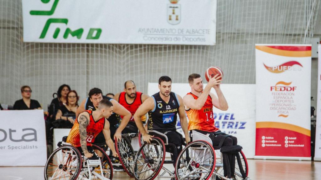 Uno de los lances de la final.