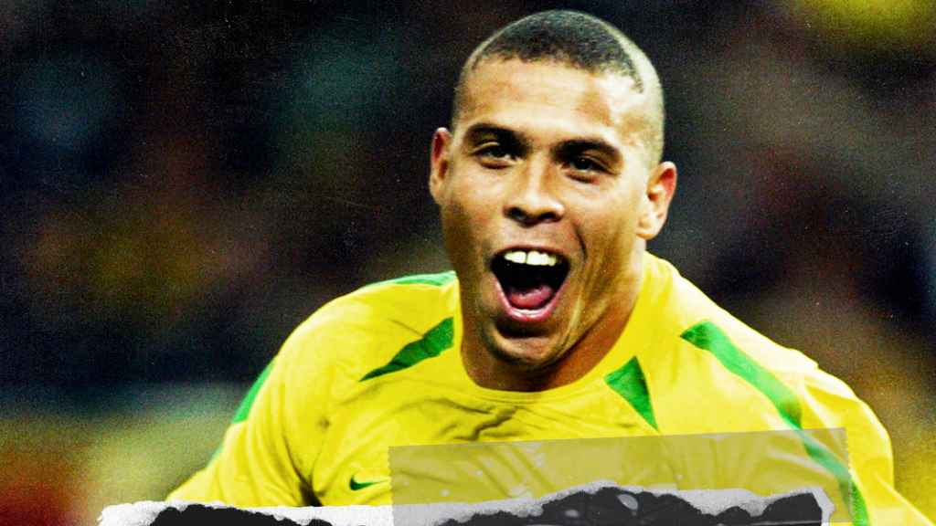 El cartel promocional de 'The Phenomenon' de Ronaldo Nazário