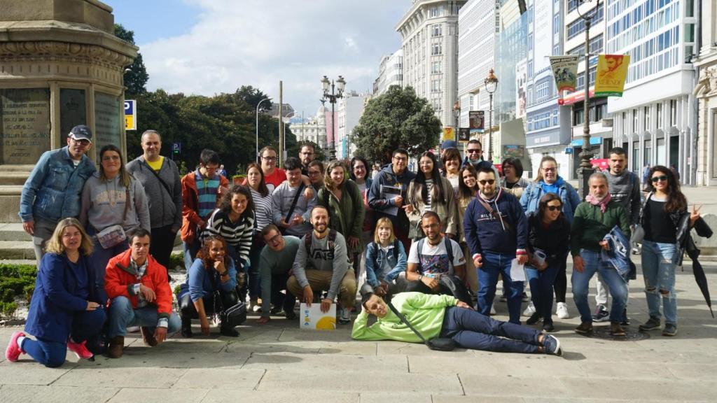 Encuentro bilateral entre Down Coruña y Down Vigo.