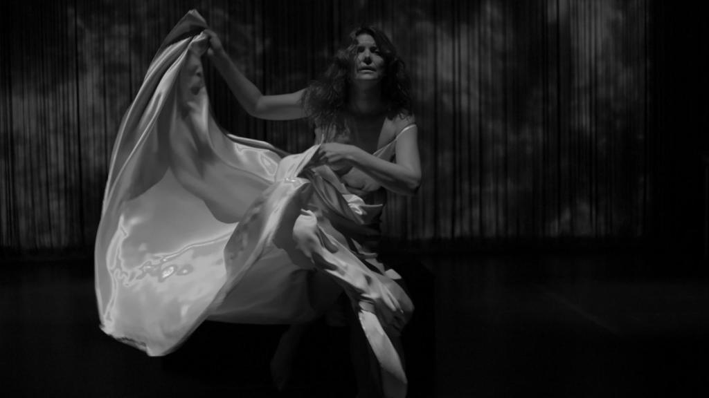 Marisa Lull sobre el escenario.