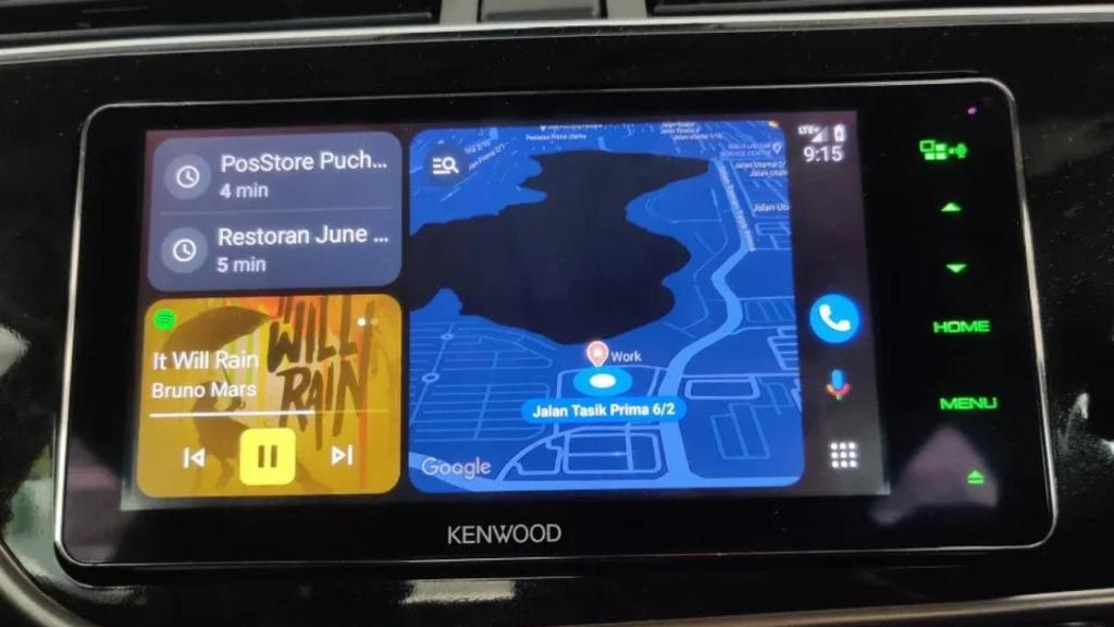 Widgets en Android Auto