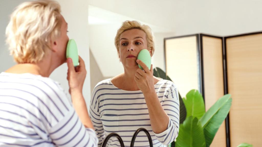 Rutina de belleza en 60 segundos.