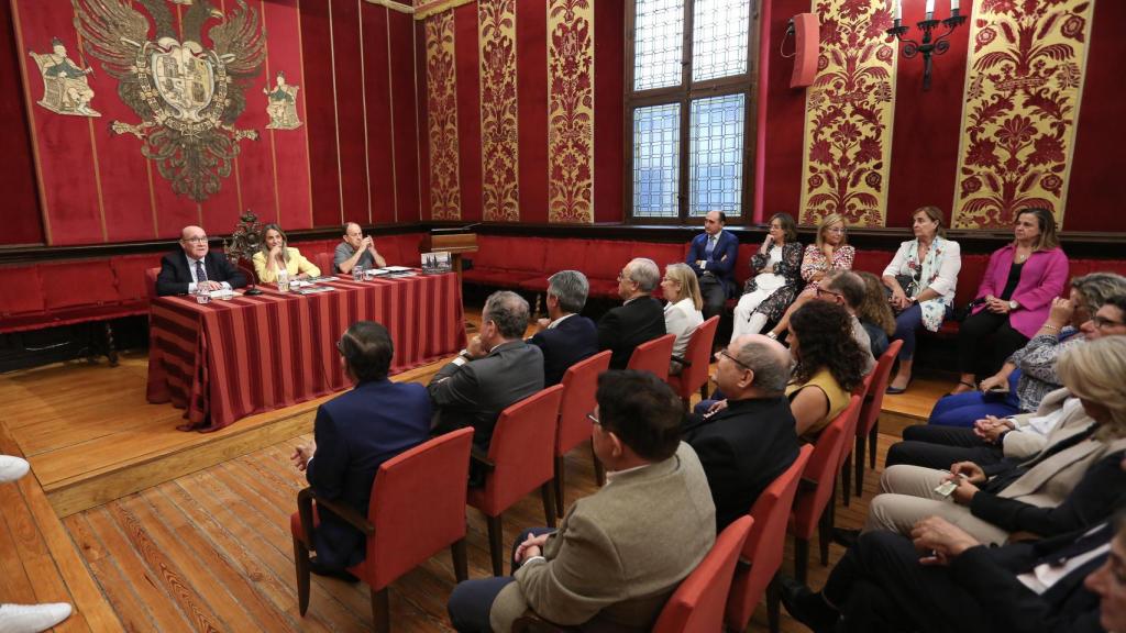 Presentación del libro ‘Funeraria San Román. 175 años de una empresa familiar de Toledo’. Foto: Óscar Huertas.