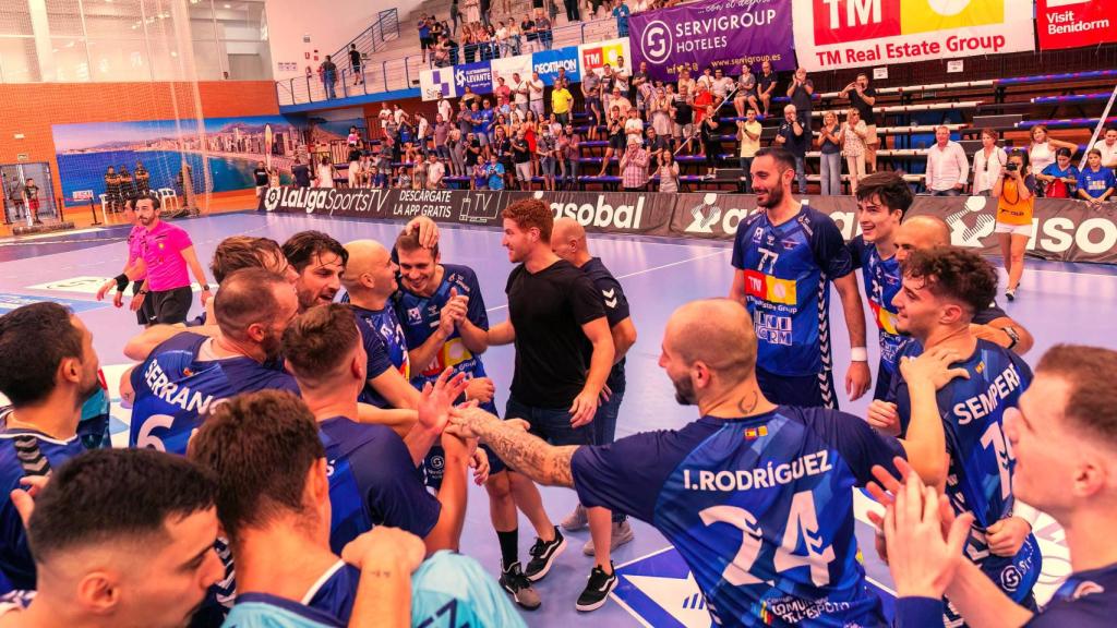 El TM Benidorm regresa a Europa después de su retirada administrativa por un falso Covid.