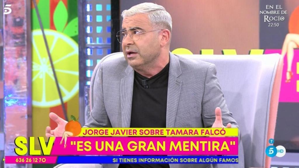 Jorge Javier Vázquez estalla en 'Sálvame' contra Tamara Falcó.