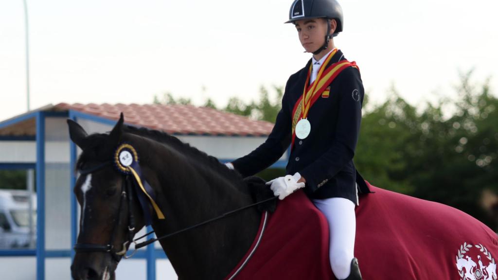 Hugo Mélida, Campeon de España Infantiles de Doma Clásica 2022