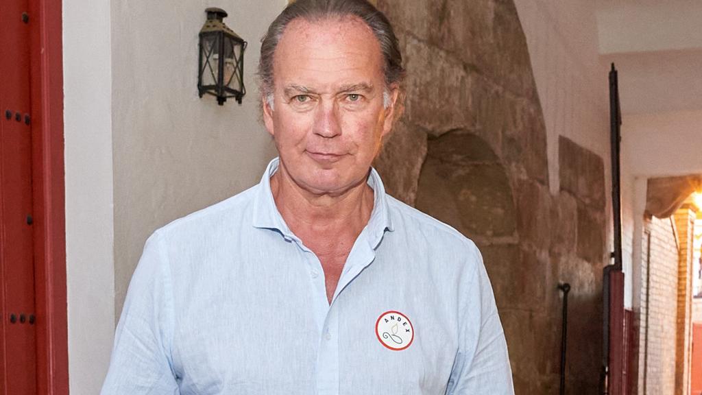 Bertín Osborne en el concierto de José Manuel Soto.