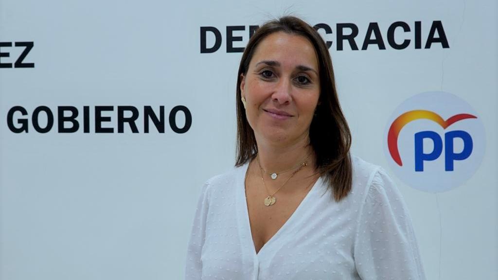 Alejandra Hernández, presidenta del Partido Popular de Illescas.