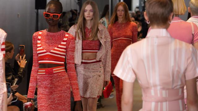 Un momento del desfile de Benetton en la Milan Fashion Week.