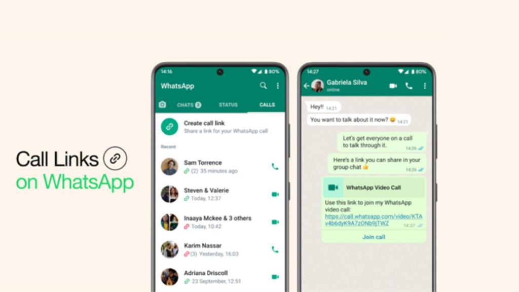 Un ejemplo de cómo funcionan los enlaces de llamada.