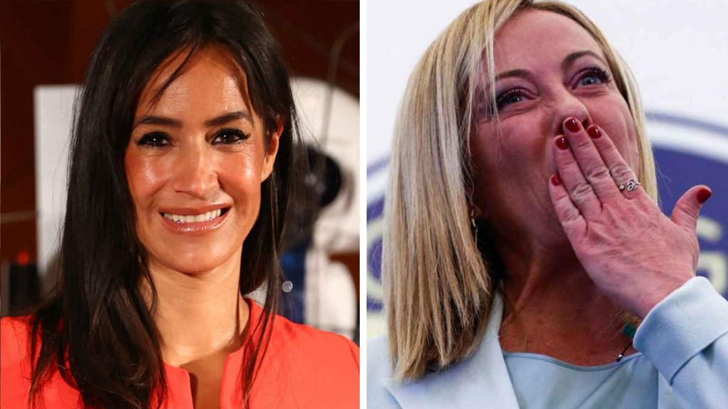 Villacís y Meloni en un fotomontaje.