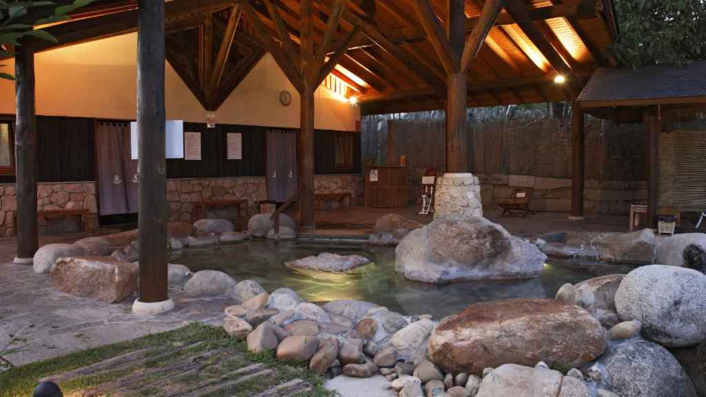 Termas de A Chavasqueira, en Ourense.